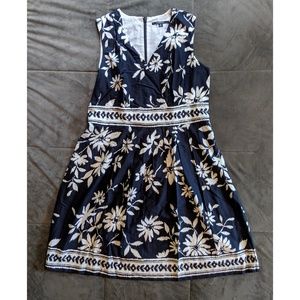 Chadwicks Sleeveless Patterned Dress - 100% Cotton